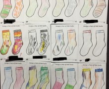 Sock design 1