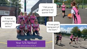 Netball Dover School Games