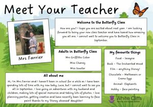 Meet the teacher   Butterflys