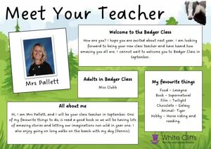 Meet the teacher   Badgers