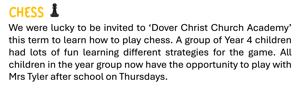 Chess text smaller