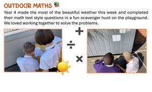 Outdoor maths