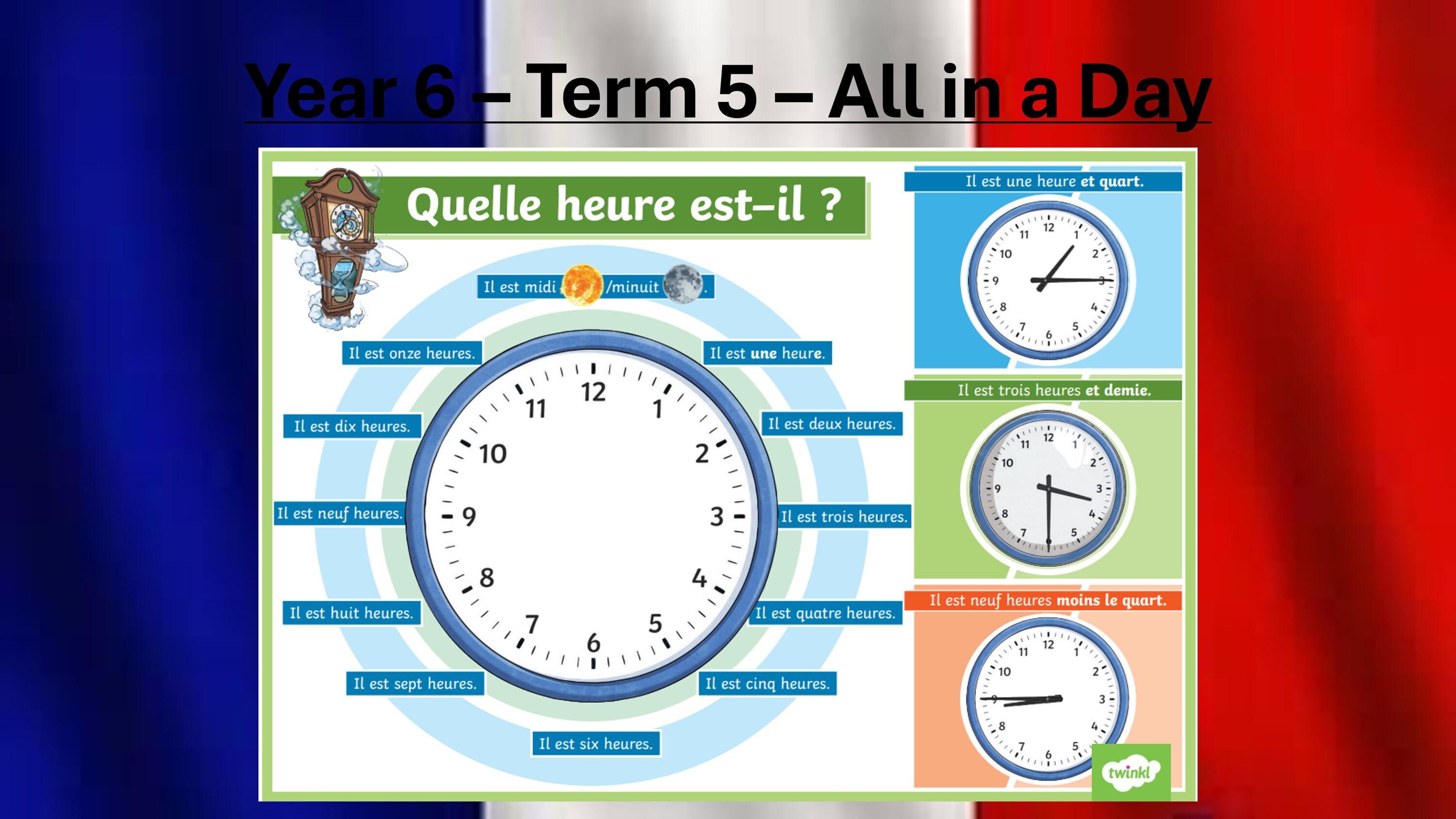 Year 6 time