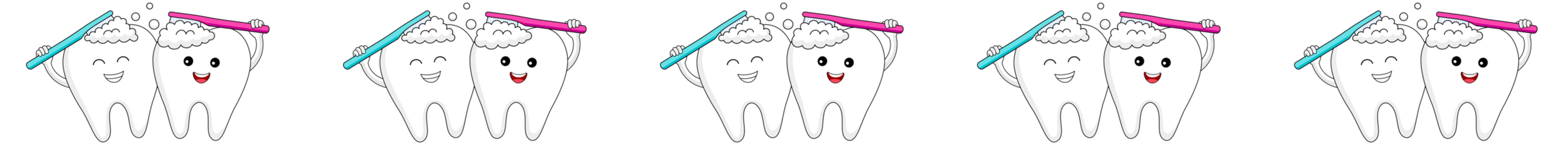Teeth border
