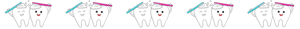 Teeth border