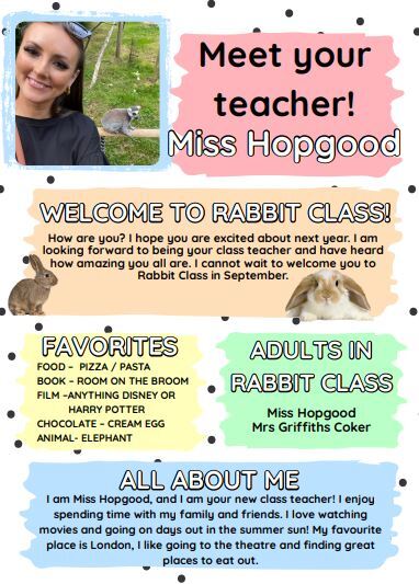 Rabbit meet the teacher 2025