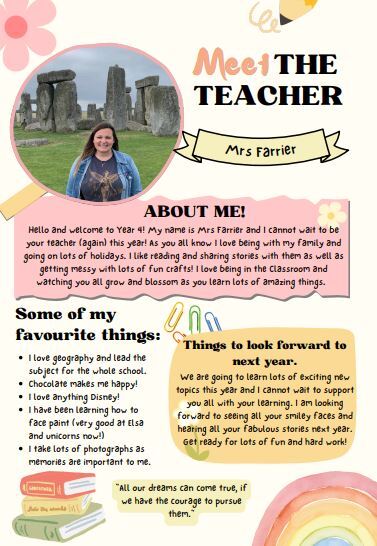 Highland cows meet the teacher 2025