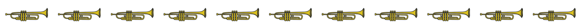 Trumpet border