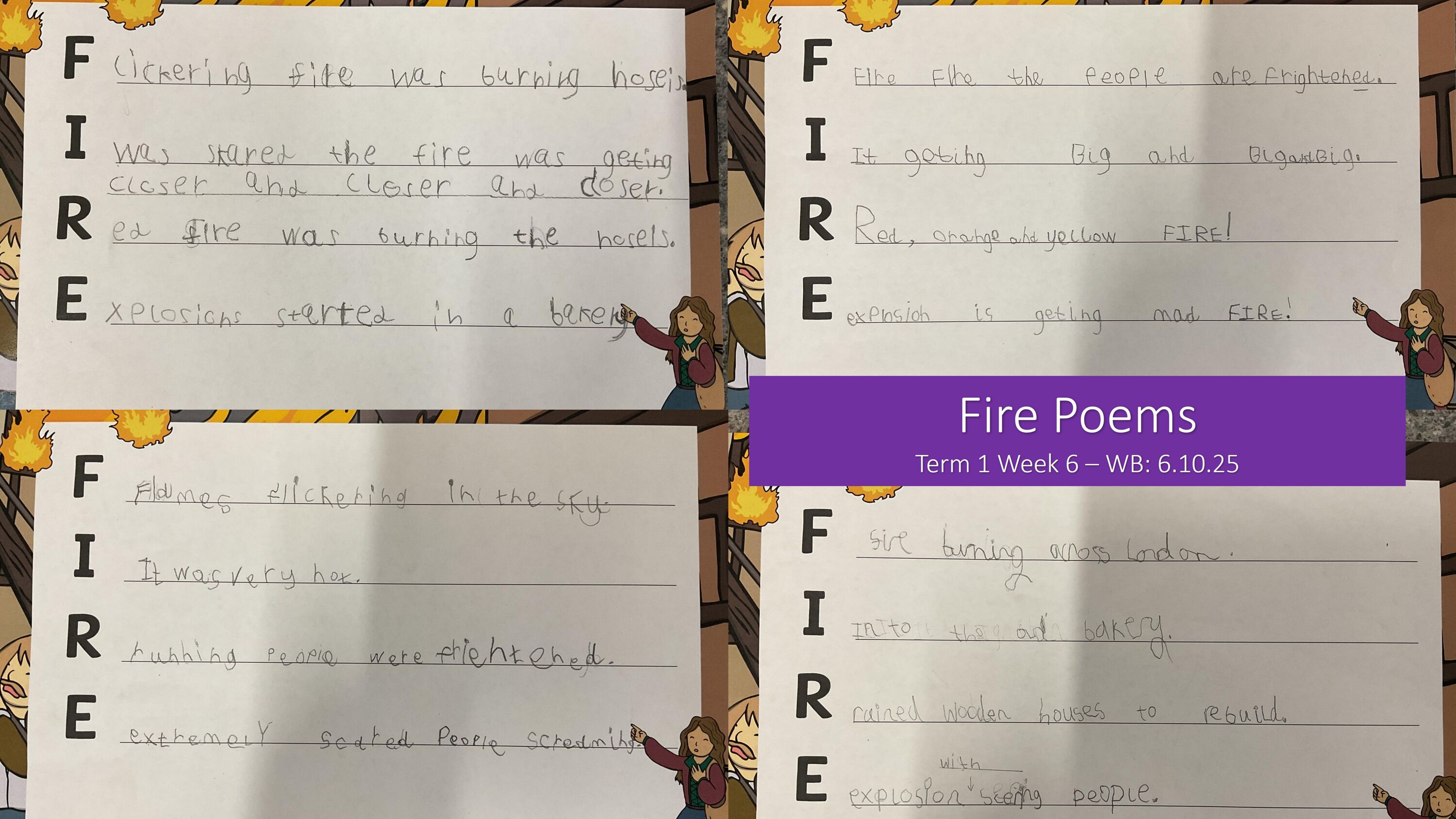 T1 W6 Fire Poems