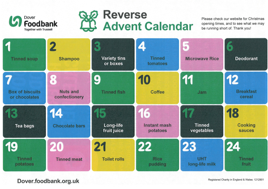 Food Bank advent 2