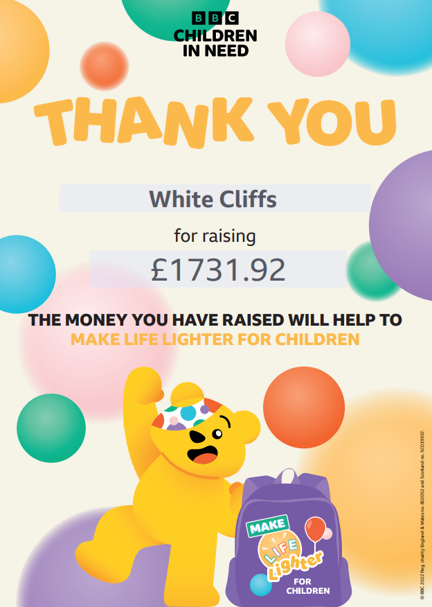 White Cliffs Thank You