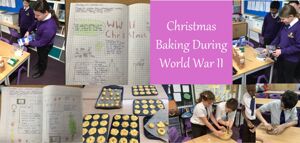 Christmas baking