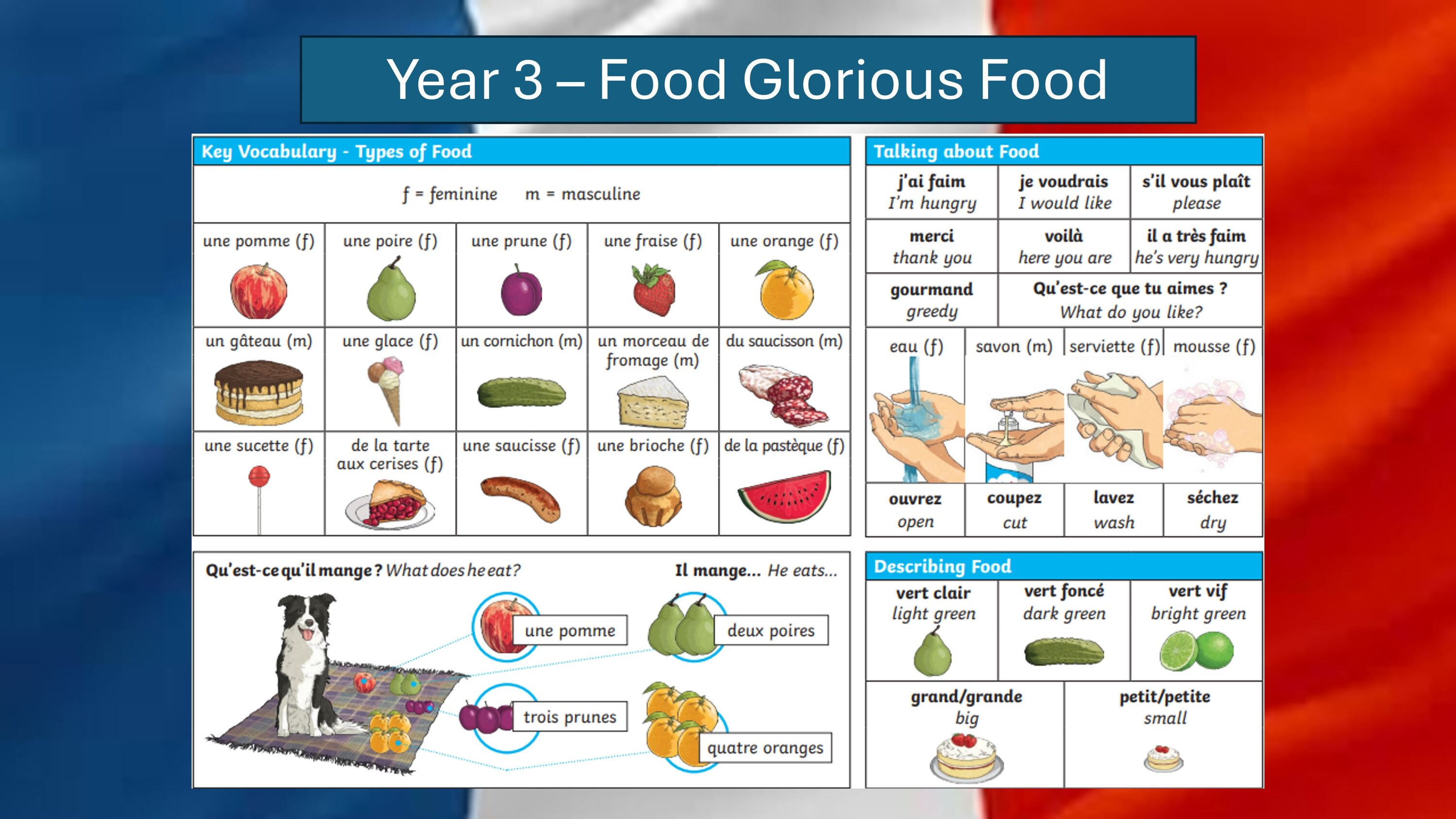 Food year 3