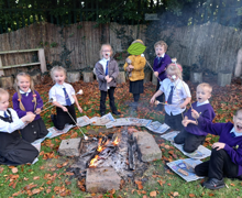 Gardening club smores